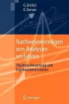 Nachweisvermögen von Analysenverfahren cover