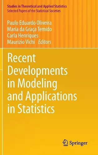 Recent Developments in Modeling and Applications in Statistics cover