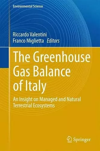 The Greenhouse Gas Balance of Italy cover