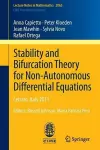 Stability and Bifurcation Theory for Non-Autonomous Differential Equations cover