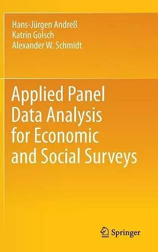 Applied Panel Data Analysis for Economic and Social Surveys cover