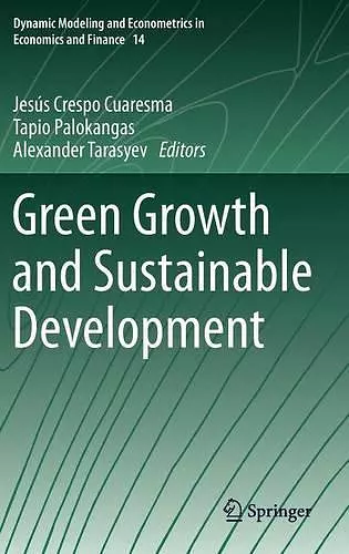 Green Growth and Sustainable Development cover