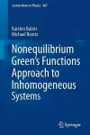 Nonequilibrium Green's Functions Approach to Inhomogeneous Systems cover