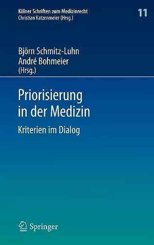 Priorisierung in der Medizin cover