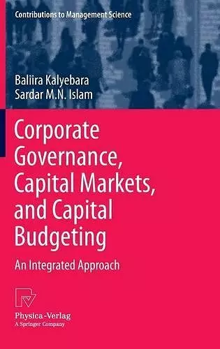 Corporate Governance, Capital Markets, and Capital Budgeting cover