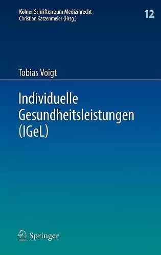 Individuelle Gesundheitsleistungen (IGeL) cover