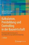 Kalkulation, Preisbildung und Controlling in der Bauwirtschaft cover