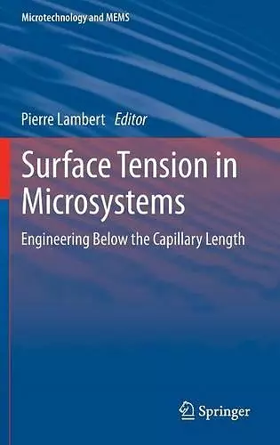 Surface Tension in Microsystems cover