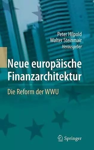 Neue europäische Finanzarchitektur cover