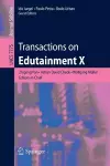 Transactions on Edutainment X cover