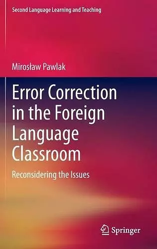 Error Correction in the Foreign Language Classroom cover