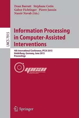 Information Processing in Computer-Assisted Interventions cover