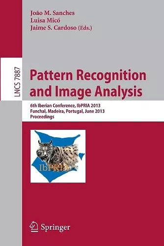 Pattern Recognition and Image Analysis cover