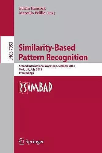 Similarity-Based Pattern Recognition cover