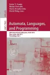 Automata, Languages, and Programming cover