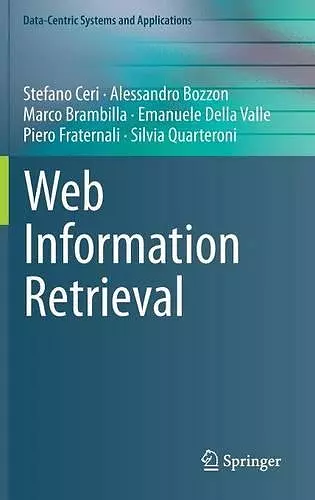 Web Information Retrieval cover