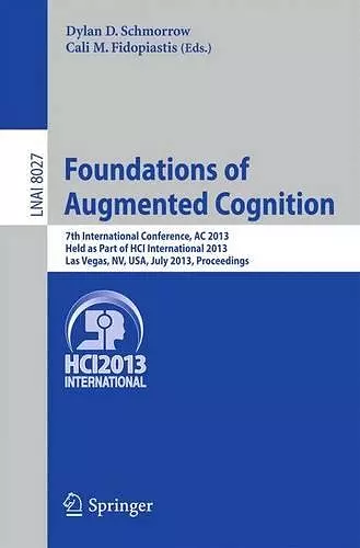 Foundations of Augmented Cognition cover