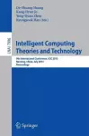 Intelligent Computing Theories and Technology cover