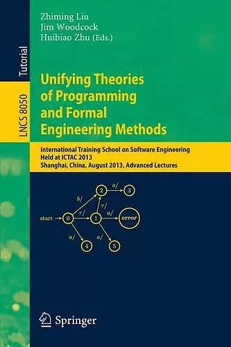 Unifying Theories of Programming and Formal Engineering Methods cover