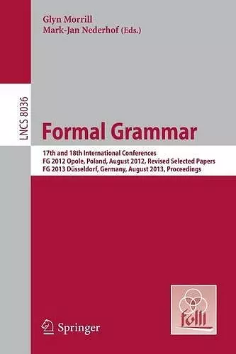 Formal Grammar cover