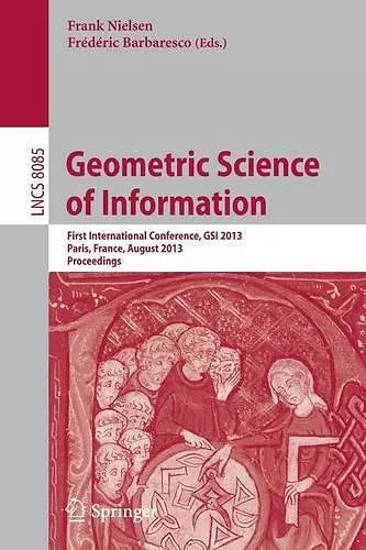 Geometric Science of Information cover