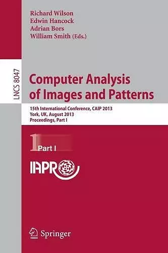 Computer Analysis of Images and Patterns cover