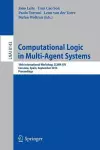 Computational Logic in Multi-Agent Systems cover