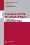 Scaling up Learning for Sustained Impact cover