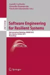 Software Engineering for Resilient Systems cover