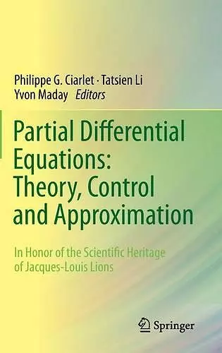 Partial Differential Equations: Theory, Control and Approximation cover