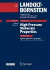 High Pressure Materials Properties cover