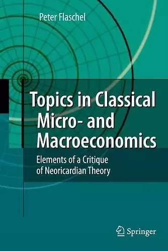 Topics in Classical Micro- and Macroeconomics cover