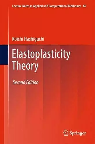 Elastoplasticity Theory cover