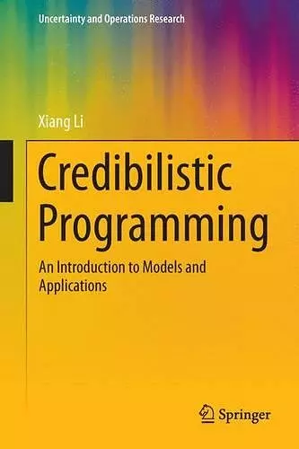 Credibilistic Programming cover