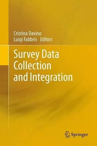 Survey Data Collection and Integration cover