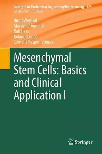 Mesenchymal Stem Cells - Basics and Clinical Application I cover