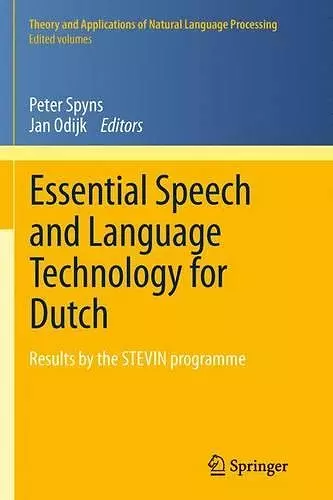 Essential Speech and Language Technology for Dutch cover
