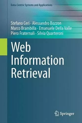 Web Information Retrieval cover