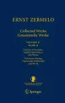 Ernst Zermelo - Collected Works/Gesammelte Werke II cover