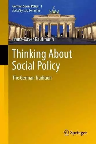 Thinking About Social Policy cover