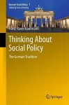 Thinking About Social Policy cover