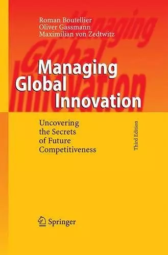 Managing Global Innovation cover