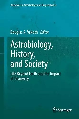 Astrobiology, History, and Society cover