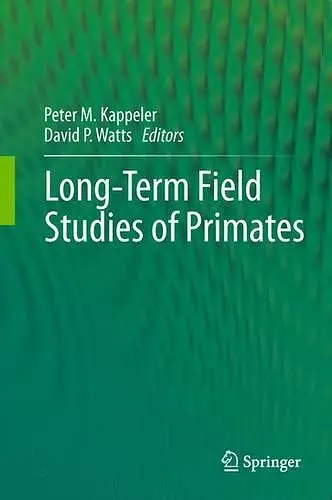 Long-Term Field Studies of Primates cover