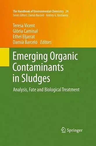 Emerging Organic Contaminants in Sludges cover