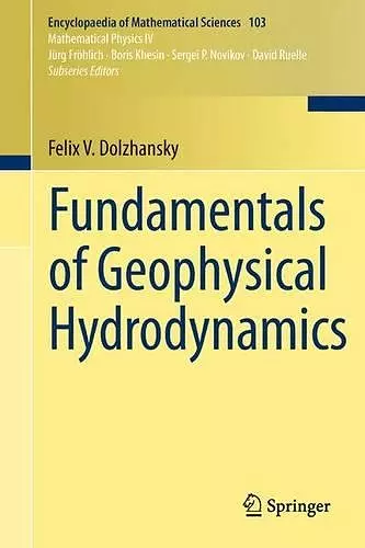 Fundamentals of Geophysical Hydrodynamics cover
