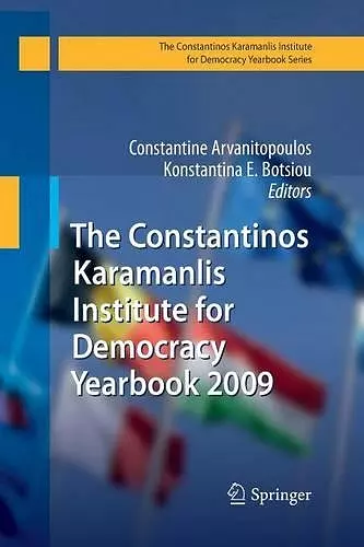 The Constantinos Karamanlis Institute for Democracy Yearbook 2009 cover