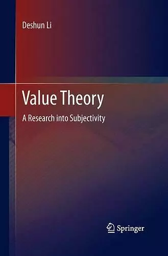 Value Theory cover
