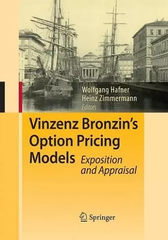 Vinzenz Bronzin's Option Pricing Models cover