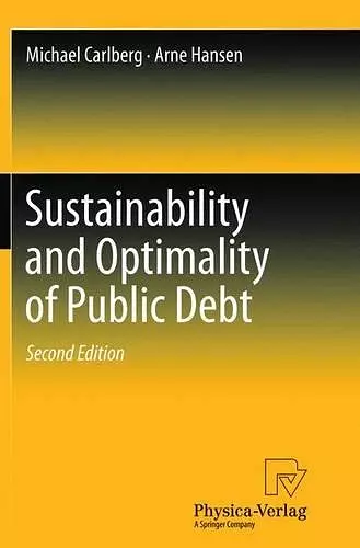 Sustainability and Optimality of Public Debt cover